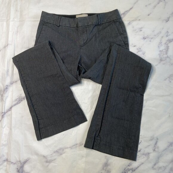 Banana Republic Gray Martin Fit Dress Pants Womens Size 4 Career Trousers i51 - Picture 1 of 4